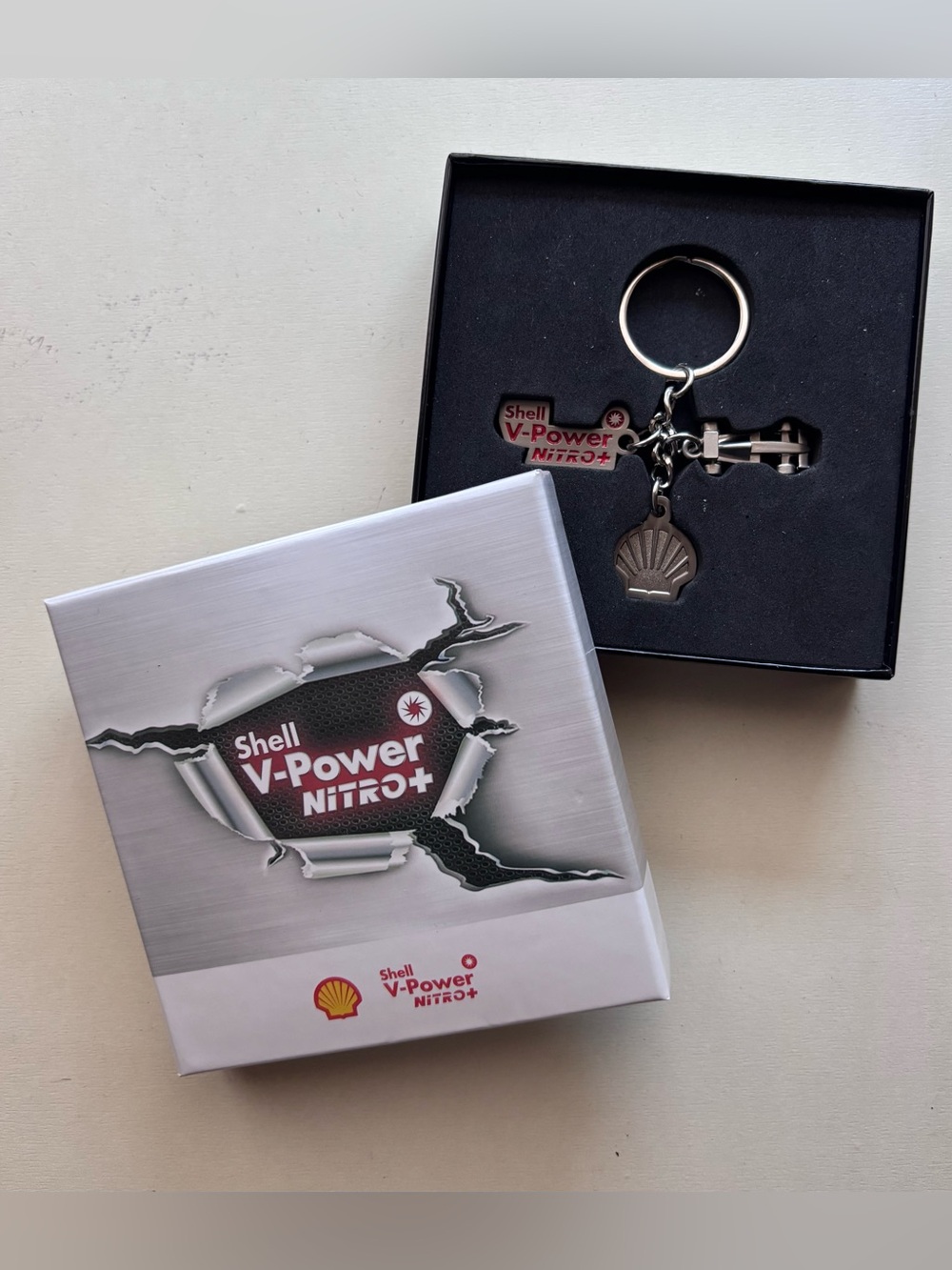 Shell V-Power Nitro+ Keychain